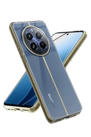 Newface Realme 12 5G Kılıf Lüx Şeffaf Silikon