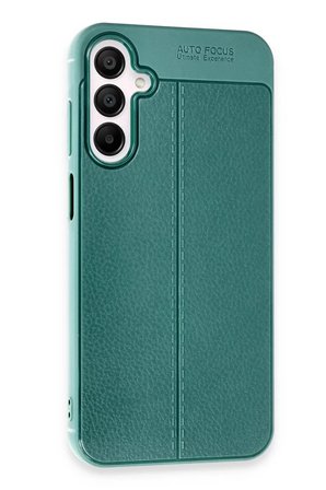 Newface Samsung Galaxy A55 5G Kılıf Auto Focus Kapak - Koyu Yeşil