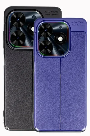 Newface Tecno Spark Go 2024 Kılıf Auto Focus Kapak - Siyah