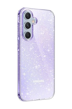Newface Samsung Galaxy A15 4G Kılıf Glow Kapak - Mor