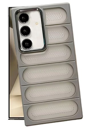 Newface Samsung Galaxy S24 Kılıf Airmax Silikon Kapak - Titan Gri