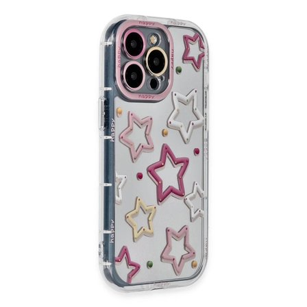 Newface Apple iPhone 14 Pro Max Kılıf Reflexion Desenli Kapak - Desen 3