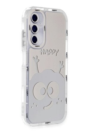 Newface Samsung Galaxy A15 4G Kılıf Reflexion Desenli Kapak - Desen 6