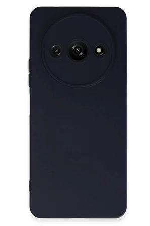 Newface Xiaomi Redmi A3 4G Kılıf Nano içi Kadife Silikon - Lacivert