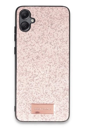 Onegif Samsung Galaxy A05 Bright Simli Kapak - Pembe