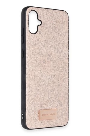 Onegif Samsung Galaxy A05 Bright Simli Kapak - Pembe