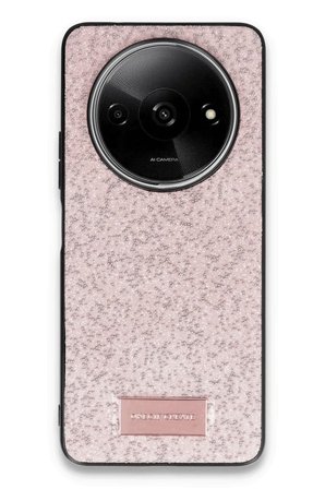 Onegif Xiaomi Redmi A3 4G Bright Simli Kapak - Pembe