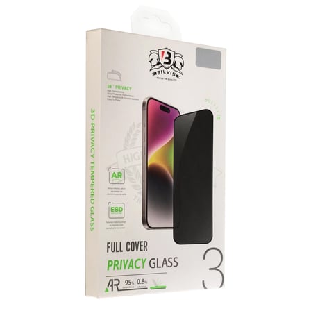 Newface Apple iPhone 12 Pro Max Bilvis 3D Hayalet Cam Ekran Koruyucu