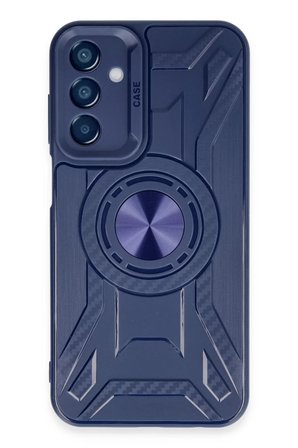 Newface Samsung Galaxy A35 5G Kılıf Lincoln Silikon - Lacivert