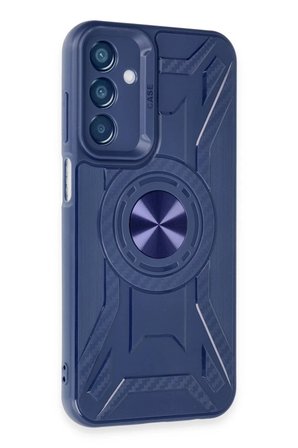 Newface Samsung Galaxy A35 5G Kılıf Lincoln Silikon - Lacivert