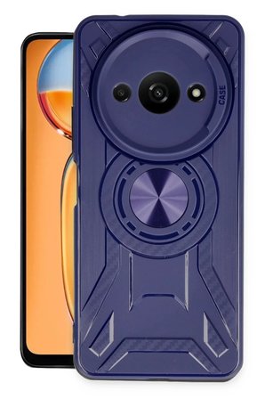 Newface Xiaomi Redmi A3 4G Kılıf Lincoln Silikon - Lacivert