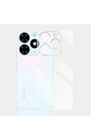 Newface Tecno Spark Go 2024 Kılıf Lüx Şeffaf Silikon