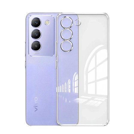 Newface Vivo V30 Lite 4G Kılıf Lüx Şeffaf Silikon