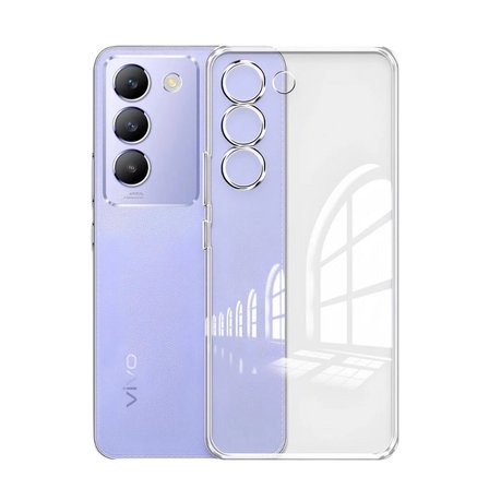 Newface Vivo V30 Lite 4G Kılıf Lüx Şeffaf Silikon