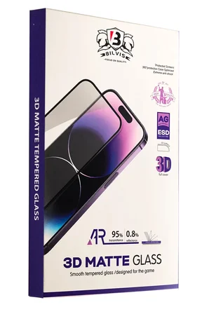 Newface Apple iPhone 16 Pro Max Bilvis 3D Mat Cam Ekran Koruyucu