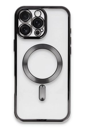 Newface Apple iPhone 16 Pro Kılıf Kross Magneticsafe Kapak - Siyah