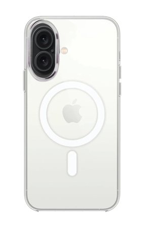 Newface Apple iPhone 16 Plus Kılıf Pc Real Magsafe Kapak - Şeffaf
