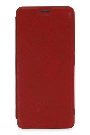 Newface Xiaomi Redmi Note 13 4G Kılıf Flip Cover - Kırmızı