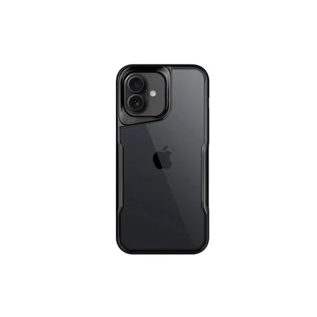 Newface Apple iPhone 16 Kılıf Boyi Silikon Kapak - Siyah