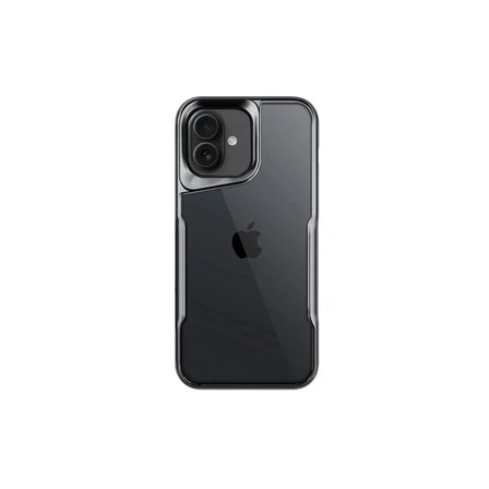 Newface Apple iPhone 16 Kılıf Boyi Silikon Kapak - Titan Gri