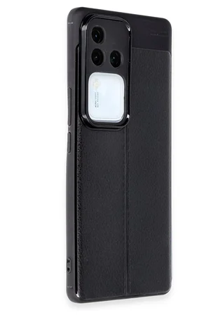 Newface Vivo V30 5G Kılıf Auto Focus Kapak - Siyah