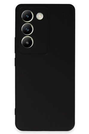 Newface Vivo V30 Lite 4G Kılıf First Silikon - Siyah