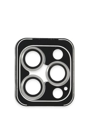 Joko Apple iPhone 16 Pro Max PVD Metal Kamera Lens - Gümüş