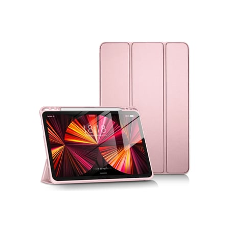 Apple iPad Pro 11 (2024) Kılıf Tablet Smart Kılıf - Pembe