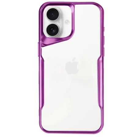 Newface Apple iPhone 16 Plus Kılıf Boyi Silikon Kapak - Pembe