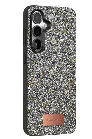 Onegif Samsung Galaxy S24 FE Bright Simli Kapak - Gold