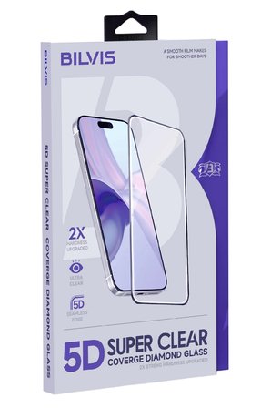 Newface Apple iPhone 17 Pro Bilvis 5D Super Clear Diamond Cam Ekran Koruyucu
