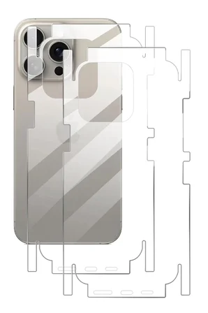 Newface Apple iPhone 17 Pro Max 360 Mat Full Body Arka Koruyucu