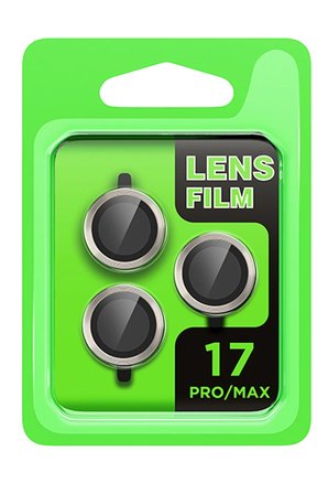 Newface Apple iPhone 17 Pro Raze Metal Kamera Lens - Gri