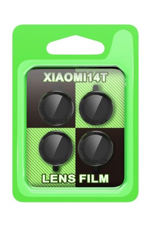 Newface Xiaomi Mi 14T Raze Metal Kamera Lens - Siyah