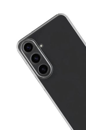Newface Samsung Galaxy S25 FE Kılıf Lüx Şeffaf Silikon