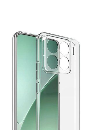Newface Xiaomi Mi 15T Pro Lüx Şeffaf Silikon - Şeffaf