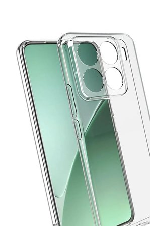 Newface Xiaomi Mi 15T Pro Lüx Şeffaf Silikon - Şeffaf