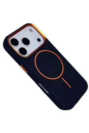 Joko Apple iPhone 17 Pro Max Luno Deri Magsafe Kapak - Mavi