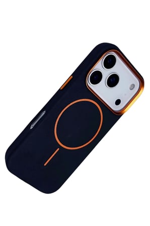 Joko Apple iPhone 17 Pro Max Luno Deri Magsafe Kapak - Mavi