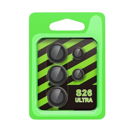 Newface Samsung Galaxy S26 Ultra Raze Metal Kamera Lens - Siyah