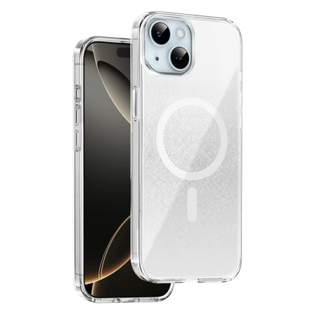Onegif Apple iPhone 14 Sora Simli Magsafe Kapak - Beyaz