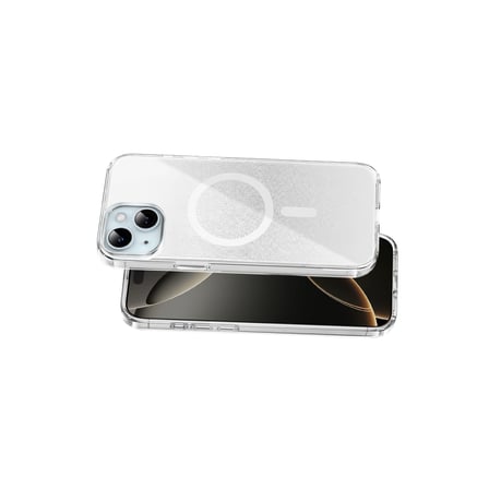 Onegif Apple iPhone 14 Sora Simli Magsafe Kapak - Beyaz