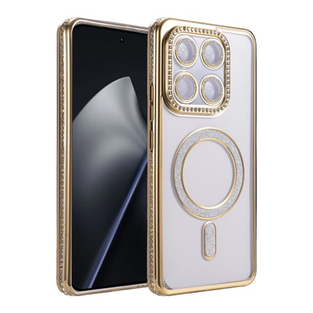 Xiaomi Mi 17T Pro Joke Simli Magneticsafe Kılıf - Gold