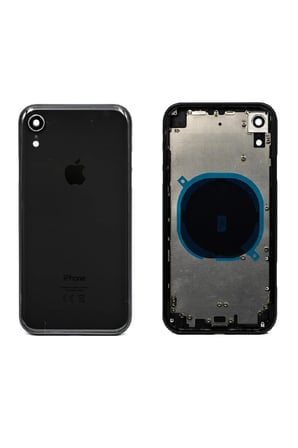Iphone Xr A Kalite Boş Kasa Kapak Siyah