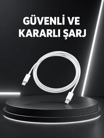 Dayanıklı TPE Lightning Kablo – 30W Hızlı Şarj ve Veri Transferi