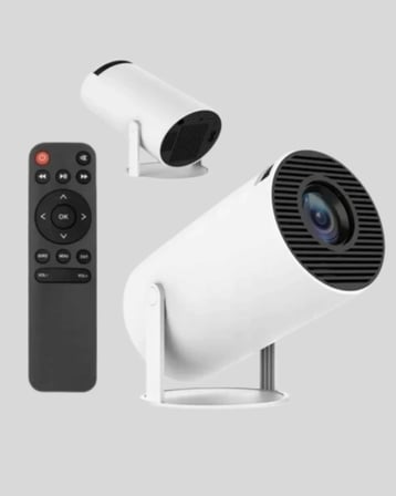 Kablosuz Mini Projeksiyon Cihazı Oyun ve Film İçin Taşınabilir Ev Sineması Yeni Nesil