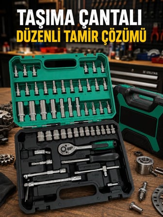 53 Parça Çok Amaçlı Lokma Anahtar Seti