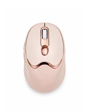 Ergonomik Tasarımlı Kablosuz Mouse Bluetooth ve USB Alıcılı