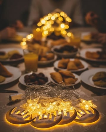 A++ Tasarruflu Ramazan Süs Işığı Pencere Perde Balkon Uyumlu
