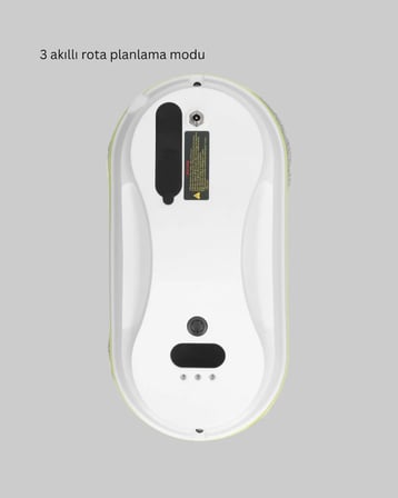 2800 Pa Güçlü Emişli Akıllı Cam Temizleyici Robot